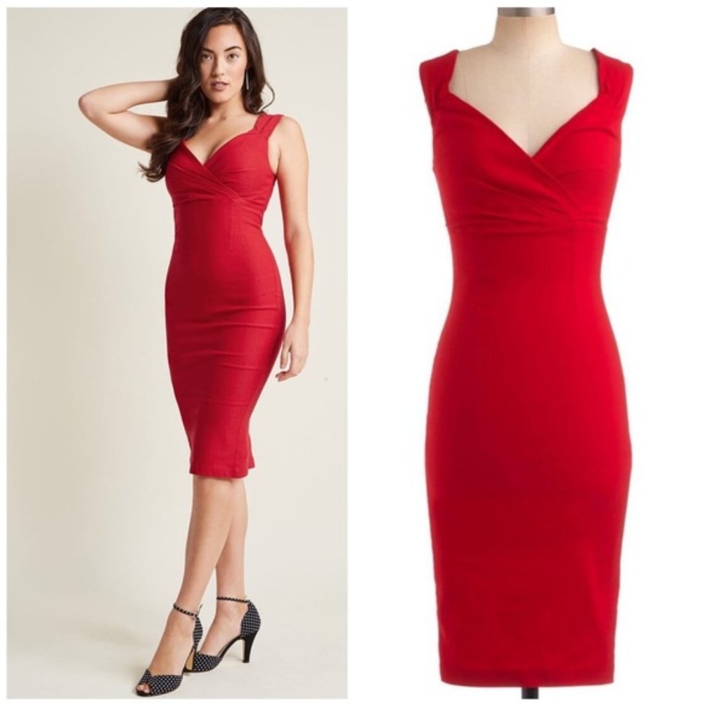 Rock Steady Diva Dress in Red - aka Lady Love Song